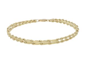 9008005133540 - Armband VIVANCE Kordel Armbänder Gr Gelbgold 375 gelb (gelbgold 375) Damen Armbänder