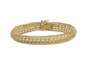 9008005202284 - Armband VIVANCE Fantasie Armbänder Gr Gelbgold 375 gelb (gelbgold 375) Damen Armbänder