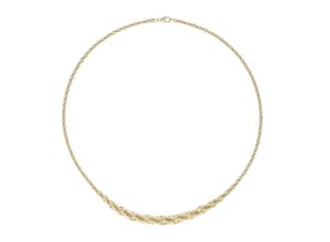 9008005202352 - Collier VIVANCE mit Verlauf Halsketten Gr Gelbgold 375 gelb (gelbgold 375) Damen Colliers