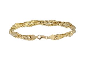 9008005210036 - Armband VIVANCE Fantasie Armbänder Gr Gelbgold 375 gelb (gelbgold 375) Damen Armbänder