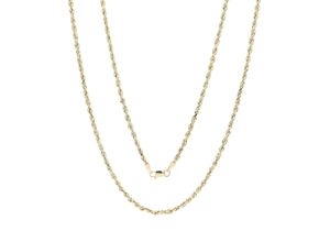 9008005229915 - Goldkette VIVANCE Kordel Halsketten Gr Gelbgold 585 gelb (gelbgold 585) Damen Goldketten