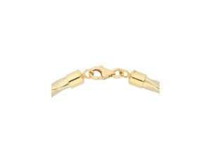 9008005237927 - Halsreif FIRETTI Schmuck Geschenk Gold 585 Fantasiekette Halsketten Gr Gelbgold 585 Länge 445 cm Breite 4 mm gelb (gelbgold 585) Damen Brautschmuck zu Kleid Shirt Jeans Sneaker Anlass Geburtstag Weihnachten