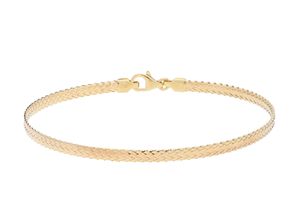 9008005266286 - Goldarmband VIVANCE timeless & chic Armbänder Gr Gelbgold 375 gelb (gelbgold 375) Damen Armbänder Gold