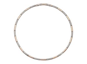 9008005273628 - Gliederkette Halsketten Halsketten Gr Titan rosegold (roségoldfarben) Damen Gliederketten bicolor