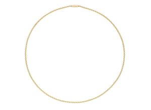 9008005275226 - Goldkette VIVANCE elegant aura Halsketten Gr Gelbgold 585 gelb (gelbgold 585) Damen Goldketten