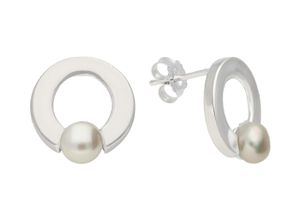 9008005276117 - Paar Ohrstecker VIVANCE pearls Ohrringe Gr Silber 925 (Sterlingsilber) silberfarben (silber 925) Damen