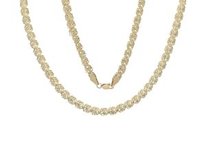 9008005293015 - Goldkette VIVANCE rose necklace Halsketten Gr Gelbgold 375 gelb (gelbgold 375) Damen Goldketten