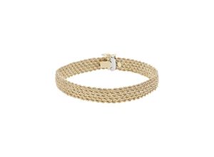 9008005391711 - Armkette FIRETTI Schmuck Geschenk Gold 585 Armschmuck Armband Goldarmband Kordel Armbänder Gr 195 Gelbgold 585 gelb (gelbgoldfarben) Damen Armketten