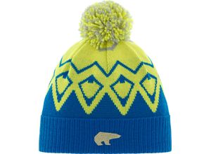 9008132624959 - Eisbär® Pudelmütze iggy OS Pompon Wollmix für Kinder blau OneSize