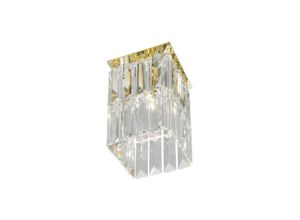 9008447196066 - Prisma - Designer Crystal Surface Mounted Spotlight Poliertes Gold 1x G9 - Kolarz