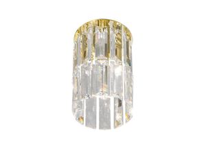 9008447196080 - Prisma - Designer Crystal Surface Mounted Spotlight Poliertes Gold 1x G9 - Kolarz