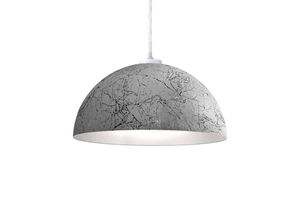 9008447355692 - Cult - Designer Metallkuppel Pendelleuchte Matt - Vintage Silber Finish 1x E27 - Kolarz