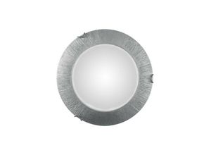 9008447363369 - Moon - Lifestyle Glas Simple Flush Deckenleuchte Silber - Sun Silver Finish 1x E27 - Kolarz