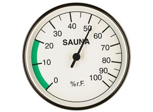 9008504000718 - Infraworld - Hygrometer 100 mm Durchmesser Saunazubehör Saunamessgerät S2216