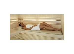 9008504006635 - Infraworld Sauna Bankauflage mit antibakteriellem Bezug 195x55x4cm Auflage für Saunabank