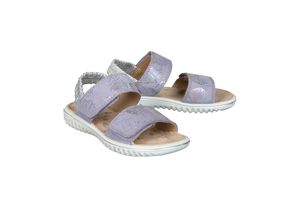 9008518916012 - - Leder-Klettsandalen SPARKLE GIRL in lila Gr33