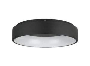 9008606221158 - LED Deckenlampe Marghera 2 dimmbare extra-große Deckenleuchte Deckenbeleuchtung aus Metall und Kunststoff in schwarz und weiß runde