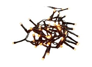 9008606224708 - Eglo Christmas - 410815 Weihnachtsdekoration lichterkette golden warm white led 800X0064W 082kg Kunststoff schwarz amber L1600cm IP44