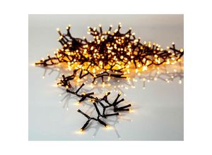 9008606224715 - Eglo Christmas - 410817 Weihnachtsdekoration lichterkette golden warm white led 1200X0064W Nennlebensdauer (in h) 7000 Kunststoff schwarz amber