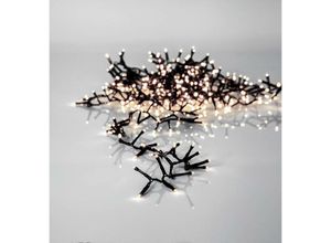 9008606224753 - 410834 Weihnachtsdekoration lichterkette crispy ice white led 800X0064W Kunststoff schwarz L1600cm IP44 - Eglo Christmas