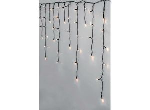 9008606224777 - 410843 Weihnachtsdekoration vorhang crispy ice white led 480X0064W Kunststoff schwarz L1190cm H55cm IP44 - Eglo Christmas