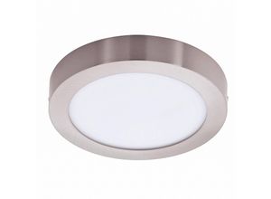 9008606225699 - Eglo 900114 LED Badezimmer Deckenleuchte FUEVA-Z nickel-matt rund H28 Ø21cm dimmbar IP44 2700-6500K mit Connect-Z Funktion