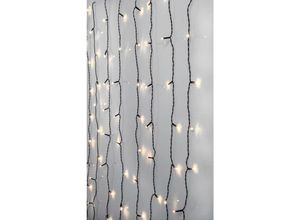 9008606236800 - 410847 Weihnachtsdekoration vorhang crispy ice white led 80X0064W Kunststoff schwarz L130cm B05cm H130cm IP44 - Eglo Christmas