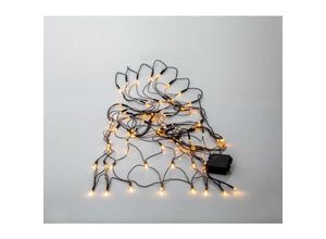 9008606237128 - 411078 Weihnachtsdekoration lichterkette akku led 80X0064W Kunststoff schwarz L150cm B05cm H80cm IP44 mit Schalter ein aus - Eglo Christmas