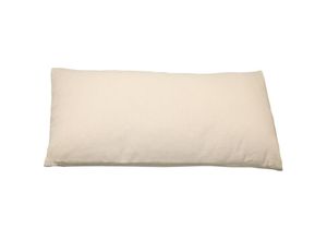 9008606241446 - Eglo Living - Kissen Iles Couch Zierkissen Basic Dekokissen aus Polyester und Baumwolle in Beige Kissenbezug mit Inlett Sofakissen 50x30 cm