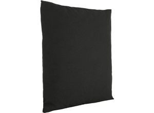 9008606241477 - EGLO LIVING Kissen Iles Couch Zierkissen Basic Dekokissen aus Polyester und Baumwolle in Schwarz Kissenbezug mit Inlett Sofakissen 50x50 cm - 50