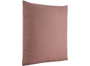 9008606241538 - EGLO LIVING Kissen Iles Couch Zierkissen Basic Dekokissen aus Baumwolle und Polyester in Mauve Kissenbezug mit Inlett Sofakissen 50x50 cm - 50 x