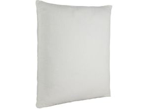 9008606241590 - EGLO LIVING Kissen Iles Couch Zierkissen Basic Dekokissen aus Baumwolle und Polyester in Weiß Kissenbezug mit Inlett Sofakissen 50x50 cm - 50 x