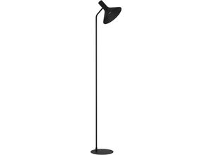 9008606243280 - Stehleuchte Morescana Stehlampe im New Nordic Design Standleuchte aus Metall in Schwarz minimalistische Wohnzimmerlampe Lampe Wohnzimmer mit E27