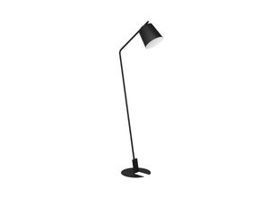 9008606243723 - Stehlampe ONEDA Leuchten Gr Höhe 16050 cm 1 St schwarz (schwarz weiß) Eglo Leuchten Stehleuchte in und weiß aus Stahl - exkl E27 1X40W