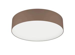 9008606243921 - Eglo - 900441 Deckenleuchte romao-z Textil Kunststoff taupe weiss led 35W 2700-6500K H15cm Ø57cm dimmbar mit Connect-Z Funktion