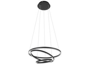 9008606244157 - 900479 Hängeleuchte lobinero-z Alu Stahl schwarz led 432W 3000-6500K H110cm Ø58cm dimmbar mit Connect-Z Funktion - Eglo