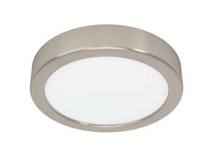 9008606244836 - 900583 Aufbauleuchte fueva 5 Stahl nickel-matt led 11W 3000K H28cm Ø16cm dimmbar - Eglo