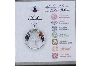 9009086301132 - Chakra Anhänger Lebensbaum in Geschenkbox