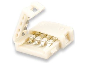 9009377011955 - Clip-Verbinder (max 5A) für 2-pol IP20 Flexstripes mit - white - Isoled