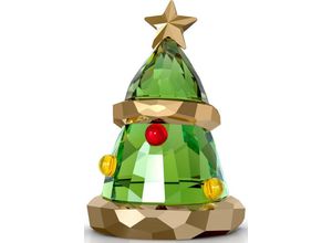 9009656271049 - Dekofigur SWAROVSKI Kristallfigur Holiday Cheers Weihnachtsbaum 5627104 Dekofiguren Gr B H T 29 cm x 43 cm x 3 cm bunt (grün bernsteinfarben gelb rot) Deko-Objekte Kristall