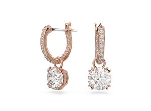 9009656399750 - Paar Ohrhänger SWAROVSKI Stella Ohrhänger 5636717 5638802 5639975 Ohrringe Gr Metall rosegold (roségoldfarben kristallweiß kristallweiß) Damen Ohrhänger mit Kristall