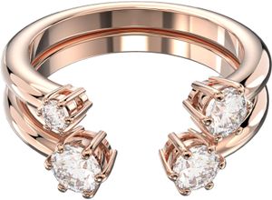 9009656409718 - SWAROVSKI Damen Ring-Set 56409 roségold 55