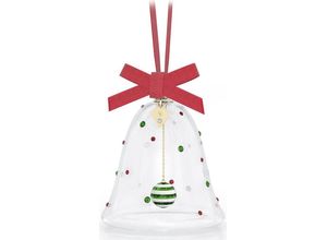 9009656584408 - Dekohänger SWAROVSKI BELL ORNAMENT DULCIS Weihnachtsglocke 5658440 Gr B H 56 cm x 680 cm bunt (kristallweiß rot grün goldfarben) Weihnachtsdekoanhänger Kristall