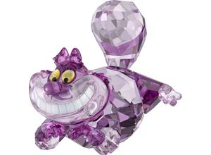 9009656680735 - Dekofigur SWAROVSKI Kristallfigur Sammelfigur Alice Cheshire Cat Grinsekatze 5668073 Dekofiguren Gr B H 63 cm x 54 cm Grinsekatze bunt (pink lila weiß gelb schwarz) Weihnachtsengel Weihnachtsfiguren Kristall