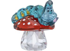 9009656702253 - Dekofigur SWAROVSKI Kristallfigur Sammelfigur Alice Caterpillar Raupe Absolem 5670225 Dekofiguren Gr B H 45 cm x 49 cm Raupe Absolem bunt (kristallweiß rot weiß blau gelb schwarz) Weihnachtsengel Weihnachtsfiguren Kristall