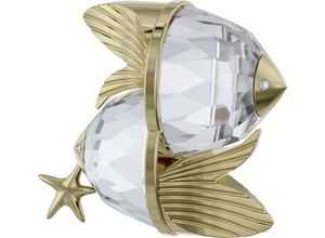 9009656703045 - Dekofigur Kristallfigur Sammelfigur Zodiac Fische 5670304 (1 St) Swarovski® Kristall goldfarben|weiß