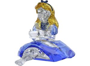 9009656703243 - Dekofigur SWAROVSKI Kristallfigur Sammelfigur Alice im Wunderland Alice 5670324 bunt (kristallweiß blau gelb weiß) Dekofiguren B H 97cm x 68cm Alice Kristall Kristall B97cm H68cm