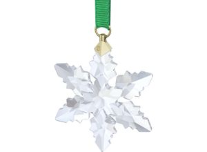 9009656734308 - Dekohänger SWAROVSKI Annual Edition Little Snowflake Ornament 2024 5673430 5674384 Gr B H T 08 cm x 525 cm x 39 cm rot (champagner goldfarben rot) Kristall