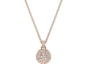 9009656834503 - Kette mit Anhänger SWAROVSKI Meteora 5683446 5683450 Halsketten Gr Metall Länge 47 cm rosegold (roségoldfarben kristallweiß kristallweiß) Damen Ketten mit Anhänger