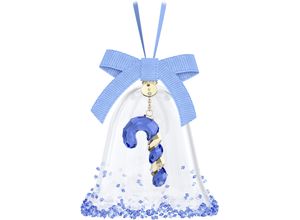 9009656883143 - Dekohänger SWAROVSKI Sammelfigur Holiday Cheers Dulcis Weihnachtsglocke 5688313 5688314 kristallweiß blau goldfarben Dekohänger B H T 759cm x 903cm x 759cm Kristallglas Metall Polyester Kristall B759cm H903cm T759cm